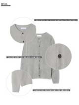 [Unisex] Angora round neck cardigan(5color)
