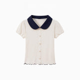 Belle Frill Layered Tee 232427736