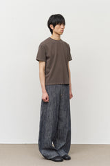 Oki Striped Wide Denim