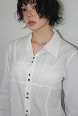 BUSTIER LAYERED SHIRT