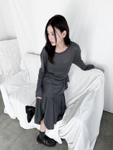 WRAP BUTTON LONGSLEEVE