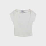 Weekend Shoulder Top (sky butter)