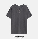 Rookie Hook Henley Neck Short Sleeve T-Shirt