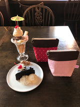 【60％限定】チョコラブベリーポーチ / 2 colors