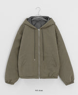 [unisex] Thatdi ツーウェイフードパディングジャンパー