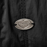 WAY WASHED PADDING BAG (BLACK)
