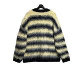 Bear brush mohair cardigan