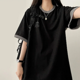 セリーヌカラーボクシーフィット半袖Tシャツ