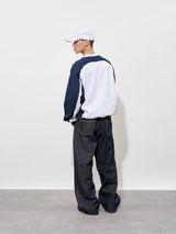 FMACM Colorblocked Retro Crew Neck Sweatshirt