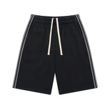 Asel Bermuda Sweat Shorts Black