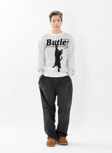 CAT BUTLER Knit Sweater (WHITE)