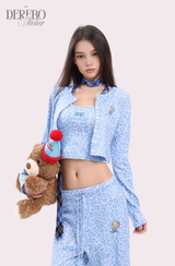 モブ レオパード スリーピース トレーディング セットアップ(LONG PANTS)