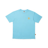 ビッグロゴコットンショートスリーブTシャツ【ブルー】