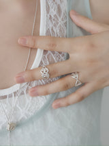 Paris Heart Rolling Ring