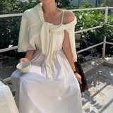 【BELLIDE MADE】ツーレングスメリーフレアレイヤードワンピース