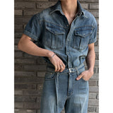 [MUSCLE FIT] クールエバーウエスタンポケットシャツ(3color)