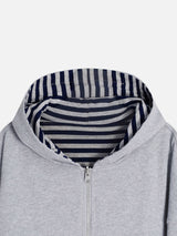 Kyota Reversible Zip Hoodie