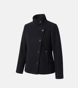 26FW★ [ EEUN MADE ] Rosette High-Neck Jacket