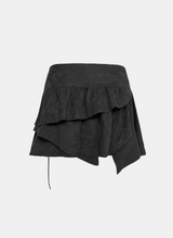 Emma Eyelet Frill Mini Skirt