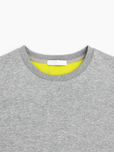Layered roll-up t-shirt