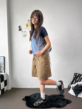 Stro Check Pocket Bermuda Shorts 3color