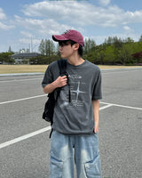 Bow Pigment Short Sleeve T-shirt