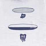 ターンダウンフードスウェット半袖Tシャツ(UNISEX)_SYS3TS07LG