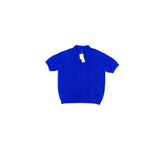 LMN フィッシャー 3 ボタンケーブル半袖ニット (6 colors)