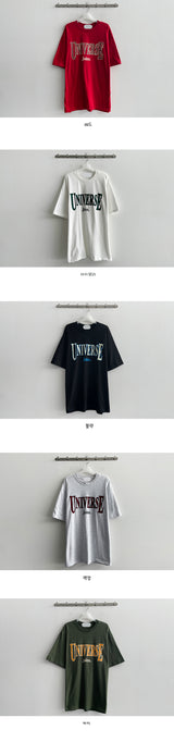 Unibe Oversized Fit Short Sleeve Tee