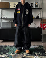 DP Benz patch hood zip-up (2C)