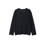 Striped Knit_Navy