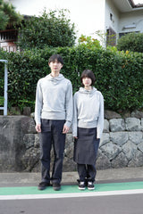 saros knit hooded -  Light Gray(2)