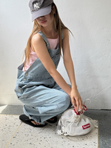 hickory denim overall
