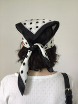 Frame Polka Dot Scarf (2color)