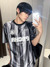 スポーティージャージ半袖Tシャツ