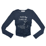 Triple ribbon T