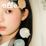 Olle. 鸥莉 オーリー アセテート素材 ハンドメイド シェルシルエットクリップ 上品 韓国風 ヘアアクセサリー