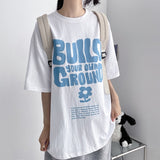 Round boxy fit short-sleeved T-shirt (3 colors) H&L