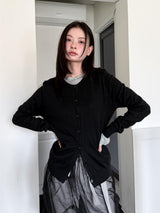 AOI ベーシックカーディガン