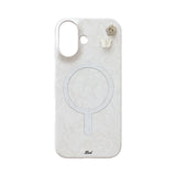 [MADE][+MagSafe] BUTTERFLY BUTTON LACE PHONE CASE (glossy hard)