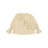 round frill blouse