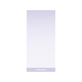 gradient grid non-sticky memopad Set (PINK+BLUE+PURPLE)