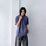 カーブドシームウォッシュドTシャツ
