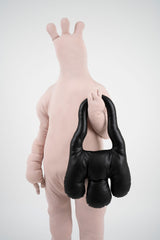Hand Shoulder Bag (M) - black