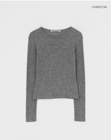 [MADE] Lucas Knit Ribbed Long Sleeve T-Shirt