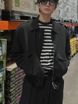 [Premium] 3 TAP Technical Epaulet Blouson (2color)