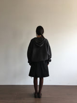 Tingle Suede Midi Skirt (2color)