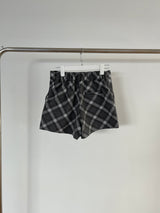 ハーシーチェックスカートパンツ(2 colors)