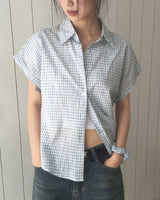 Sonel Check Roll-up Short Sleeve Shirt