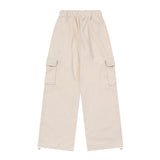 SNOWING FLEECE BANDING CARGO PANTS UNISEX (3COLOR)